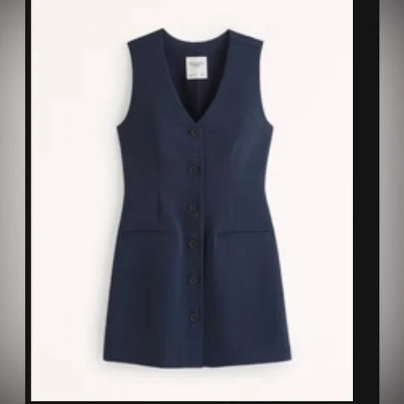 Abercrombie vest mini dress - Picture 3 of 4